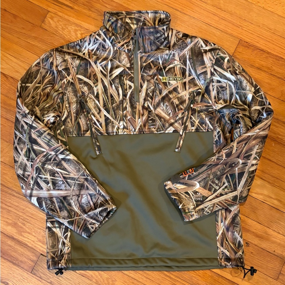 Camo Half-Zip Pullover - image 1